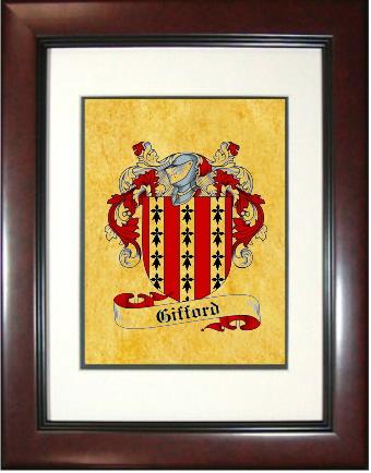 Gifford Coat of Arms Framed Print