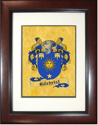 Gilchrist Coat of Arms Framed Print