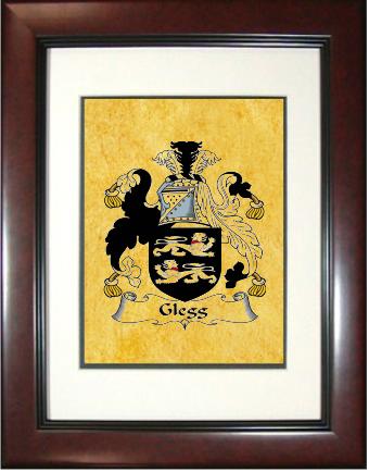 Glegg Coat of Arms Framed Print