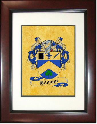 Gilmour Coat of Arms Framed Print
