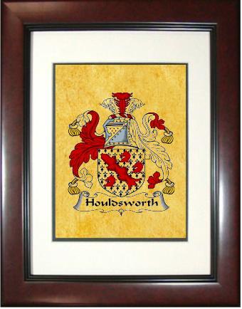 Houldsworth Coat of Arms Framed Print