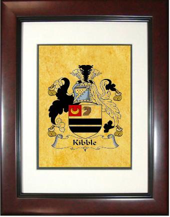 Kibble Coat of Arms Framed Print