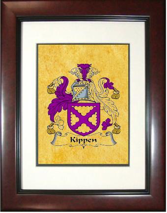 Kippen Coat of Arms Framed Print
