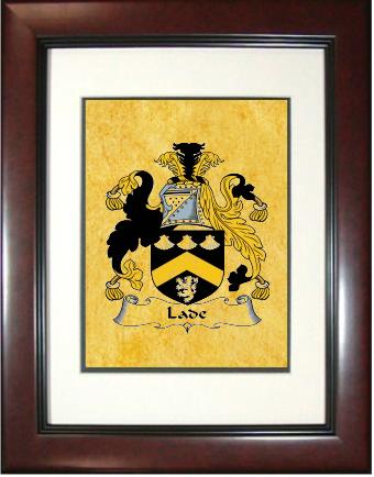 Lade Coat of Arms Framed Print