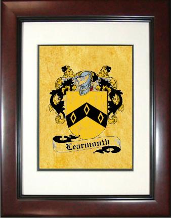 Learmonth Coat of Arms Framed Print