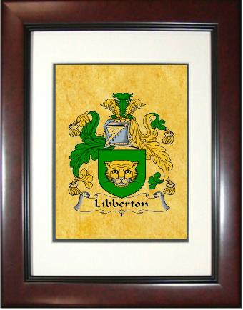 Libberton Coat of Arms Framed Print