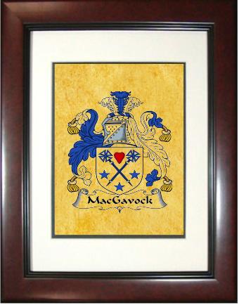Macgavock Coat of Arms Framed Print