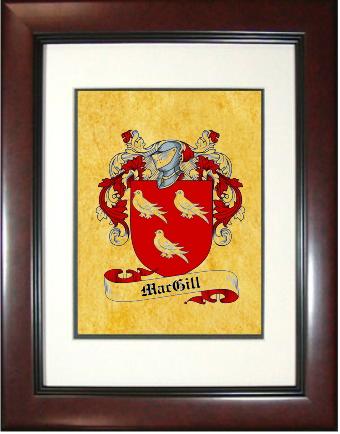 Macgill Coat of Arms Framed Print