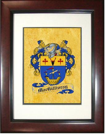 Macgillivray Coat of Arms Framed Print