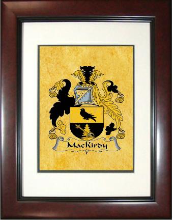 Mackirdy Coat of Arms Framed Print