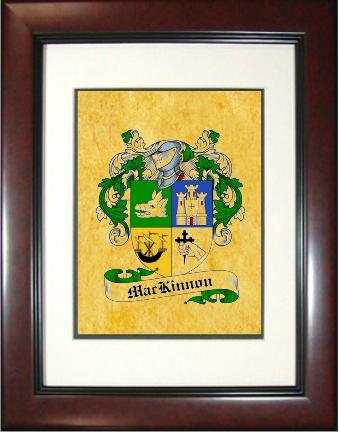 Mackinnon Coat of Arms Framed Print