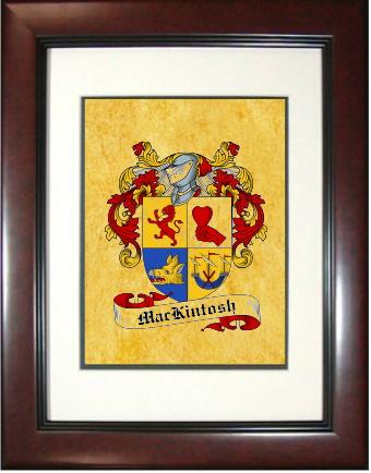 Mackintosh Coat of Arms Framed Print