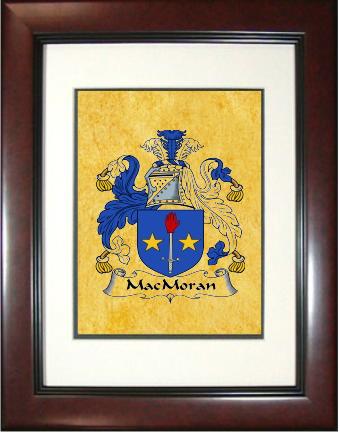Macmoran Coat of Arms Framed Print