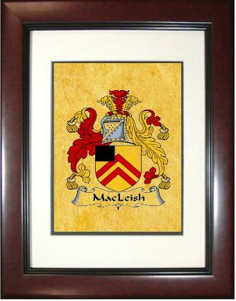 Macleish Coat of Arms Framed Print