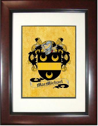 Macmichael Coat of Arms Framed Print
