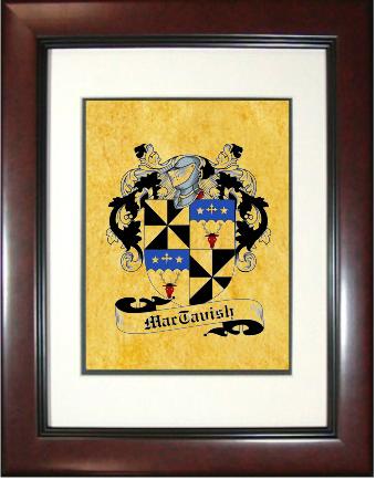 Mactavish Coat of Arms Framed Print