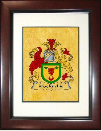 Macritchie Coat of Arms Framed Print