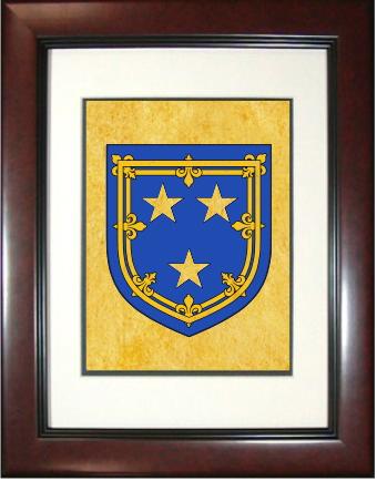 Moray Coat of Arms Framed Print