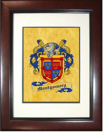 Montgomerie Coat of Arms Framed Print