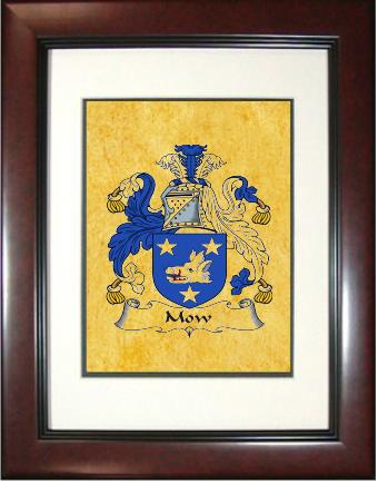 Mow Coat of Arms Framed Print