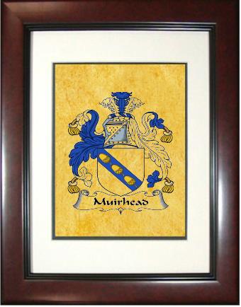 Muirhead Coat of Arms Framed Print