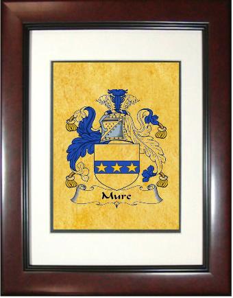 Mure Coat of Arms Framed Print