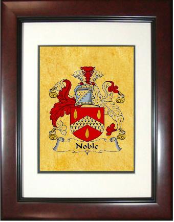 Noble Coat of Arms Framed Print