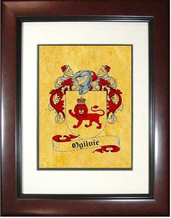 Ogilvie Coat of Arms Framed Print