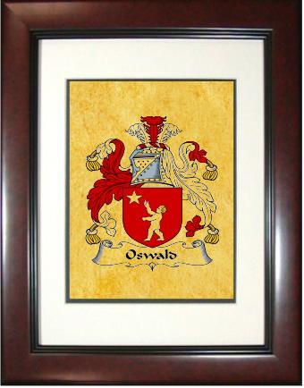 Oswald Coat of Arms Framed Print