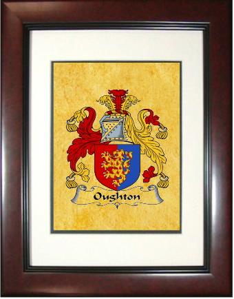 Oughton Coat of Arms Framed Print