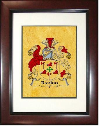 Rankin Coat of Arms Framed Print