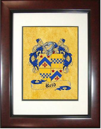 Reid Coat of Arms Framed Print