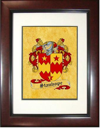 Stanhope Coat of Arms Framed Print
