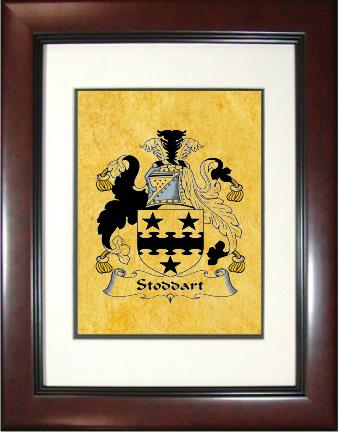 Stoddart Coat of Arms Framed Print