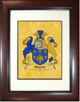 Storie Coat of Arms Framed Print