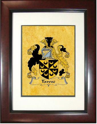 Tawse Coat of Arms Framed Print