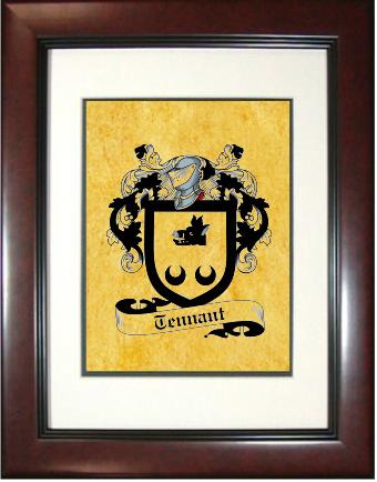 Tennant Coat of Arms Framed Print