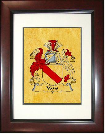 Vans Coat of Arms Framed Print