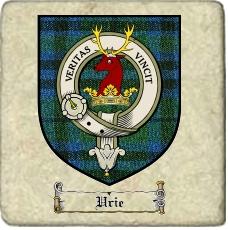 Urie Clan Keith Clan Badge Marble Tile