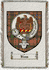 Vass Clan Badge Throw Blanket