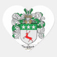 DOUGHERTY FAMILY CREST - DOUGHERTY COAT OF ARMS CLASSIC ROUND STICKER