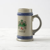 DOUGHERTY FAMILY CREST - DOUGHERTY COAT OF ARMS BEER STEIN