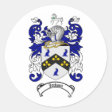 JACKSON FAMILY CREST - JACKSON COAT OF ARMS CLASSIC ROUND STICKER