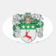 DOUGHERTY FAMILY CREST - DOUGHERTY COAT OF ARMS CLASSIC ROUND STICKER