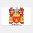 HARRISON FAMILY CREST - HARRISON COAT OF ARMS CLASSIC ROUND STICKER