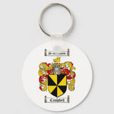 CAMPBELL FAMILY CREST - CAMPBELL COAT OF ARMS KEYCHAIN