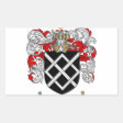 HARRINGTON FAMILY CREST - HARRINGTON COAT OF ARMS CLASSIC ROUND STICKER