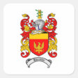 HARRISON FAMILY CREST - HARRISON COAT OF ARMS CLASSIC ROUND STICKER