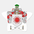 HURST FAMILY CREST - HURST COAT OF ARMS CLASSIC ROUND STICKER