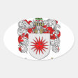HURST FAMILY CREST - HURST COAT OF ARMS CLASSIC ROUND STICKER